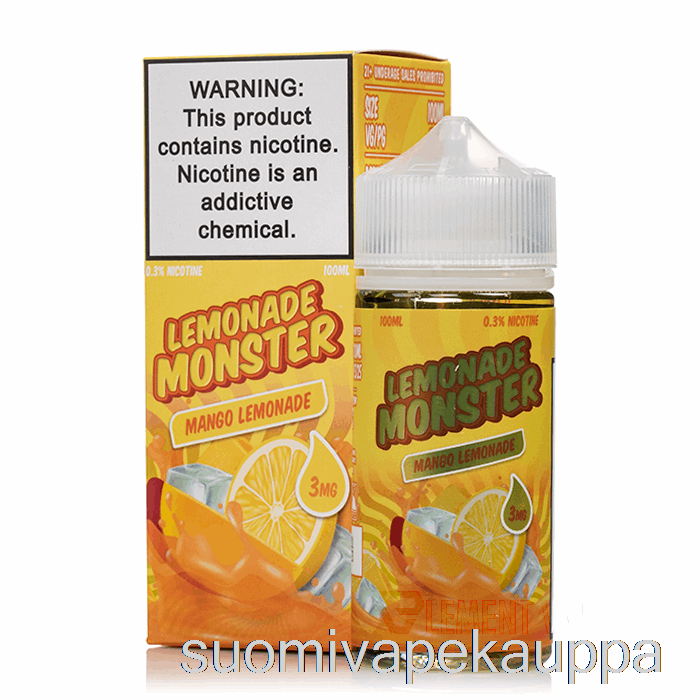 Vape Suomi Mango - Limonadihirviö - 100ml 3mg